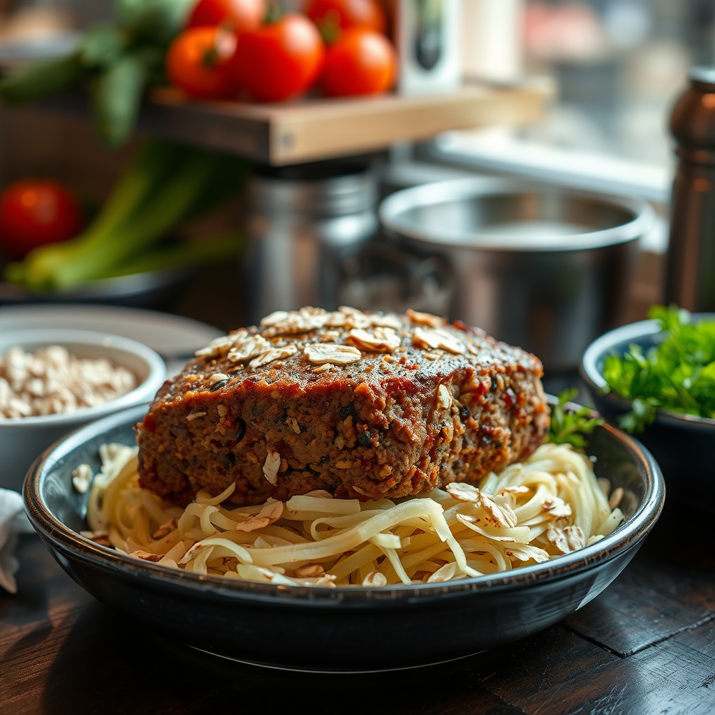 Ingredients You'll Need - meatloaf recipe with oats