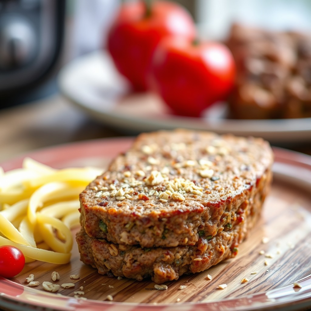Shaping and Cooking the Meatloaf - meatloaf with oatmeal recipe quaker oats