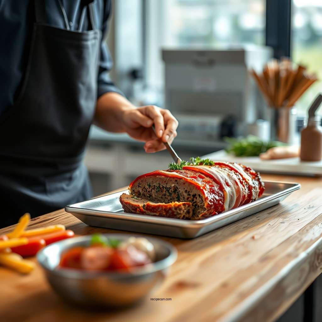 Preparing the Meatloaf Mixture - meatloaf wrapped with bacon recipe