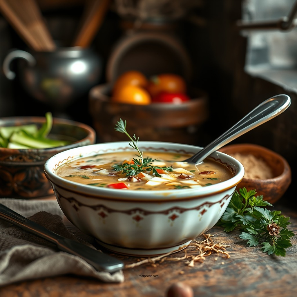 Ingredients for Medieval Soup - medieval times soup recipe