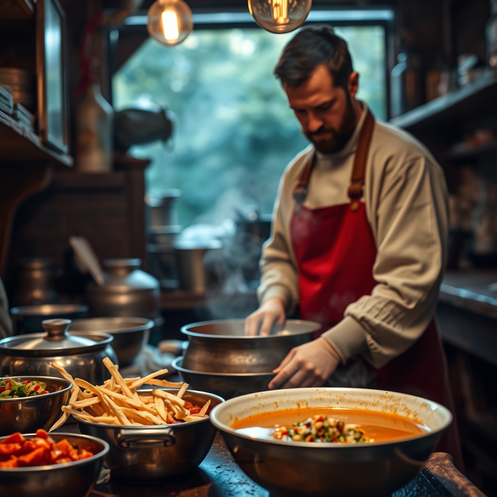 Preparation Steps - medieval times soup recipe