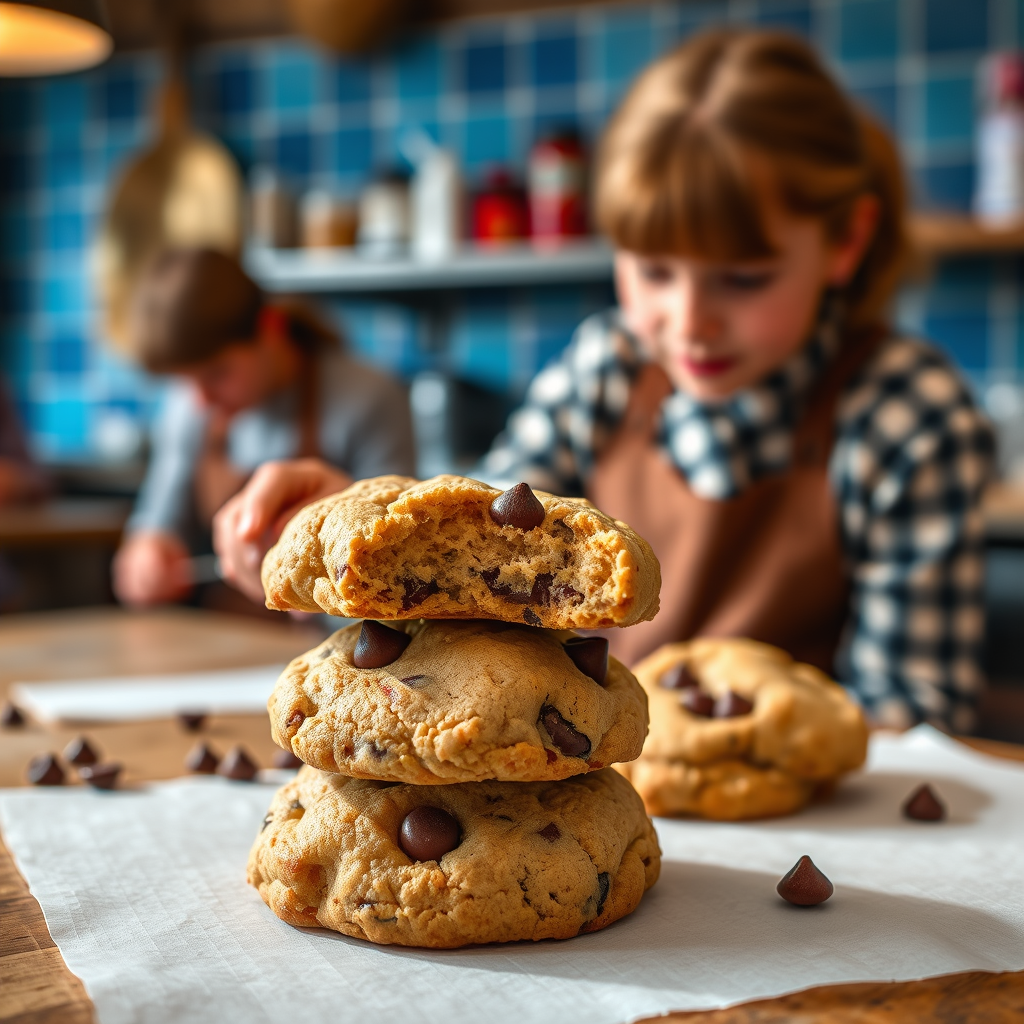 Understanding the Benefits of Melting Peanut Butter - melting peanut butter adding to chocolate chips cookies recipe