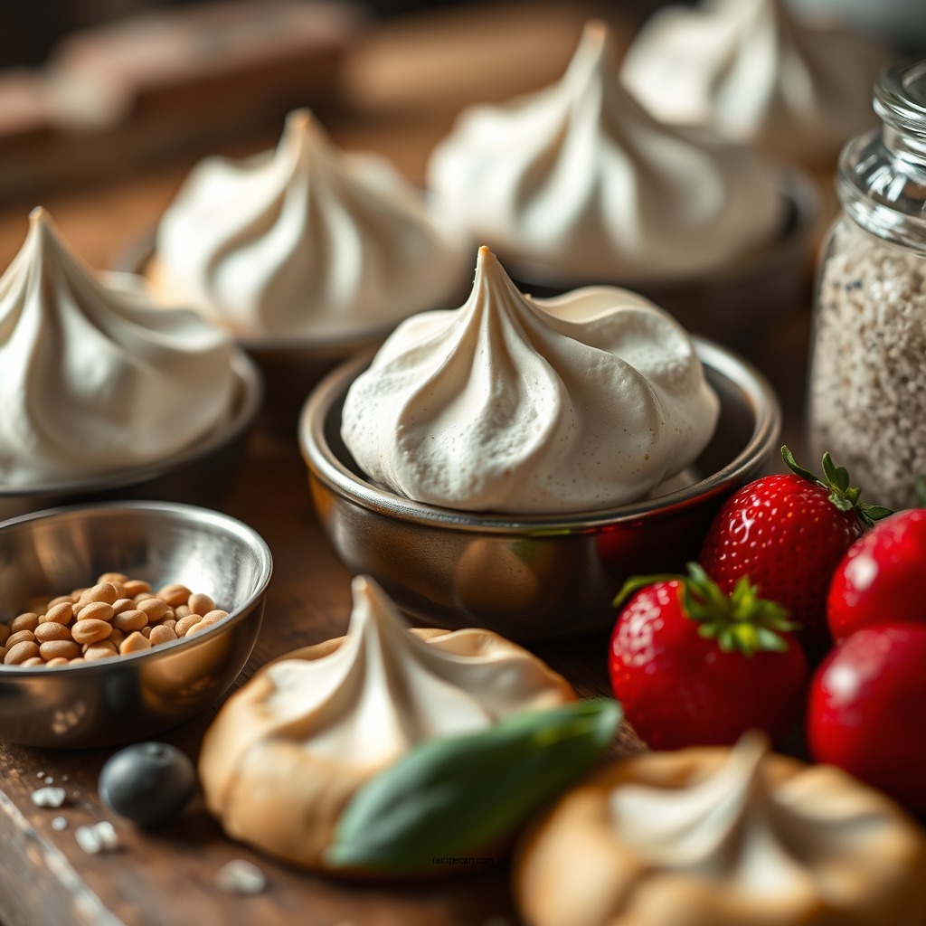 Ingredients You’ll Need - meringue cookie recipe without cream of tartar