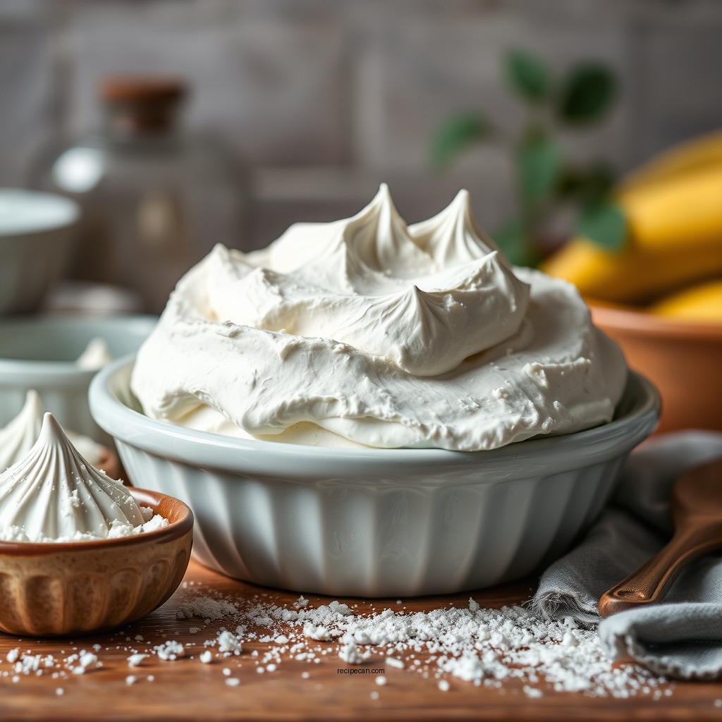 Ingredients You’ll Need - meringue recipe no cream of tartar