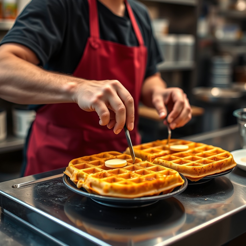 Step-by-Step Preparation - mickey mouse waffle recipe