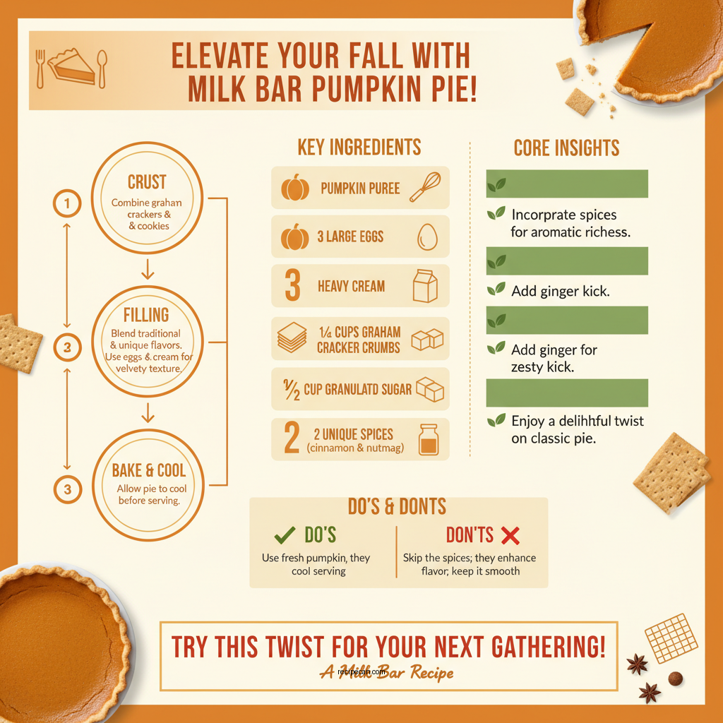 milk bar pumpkin pie recipe - Data Infographic and Statistics