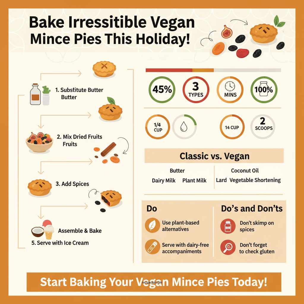mince pie recipes - Data Infographic and Statistics