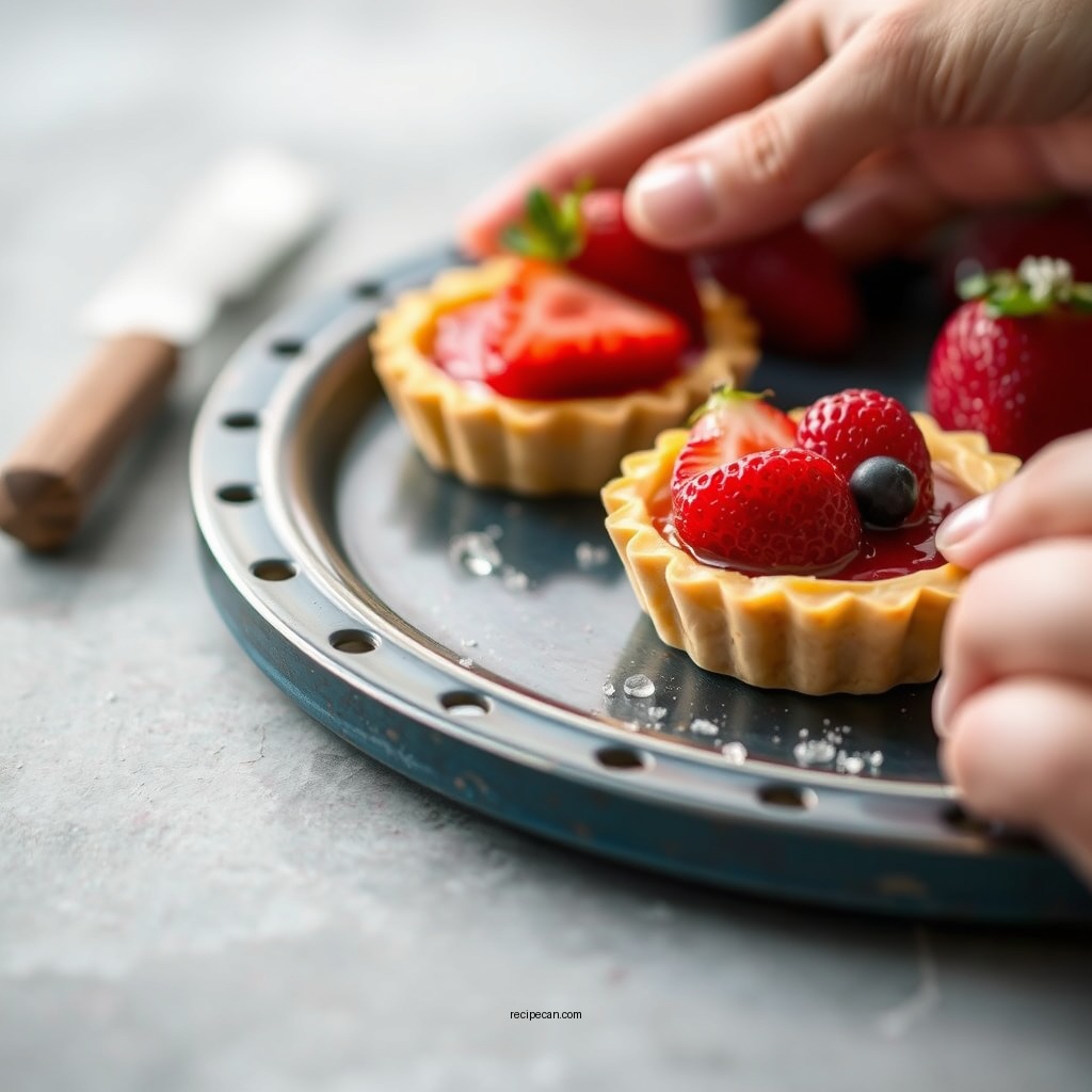 Crafting the Perfect Tart Crust - mini fruit tart recipe