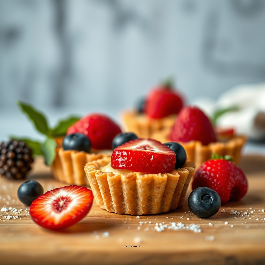 Essential Ingredients for Mini Fruit Tarts - mini fruit tarts recipes
