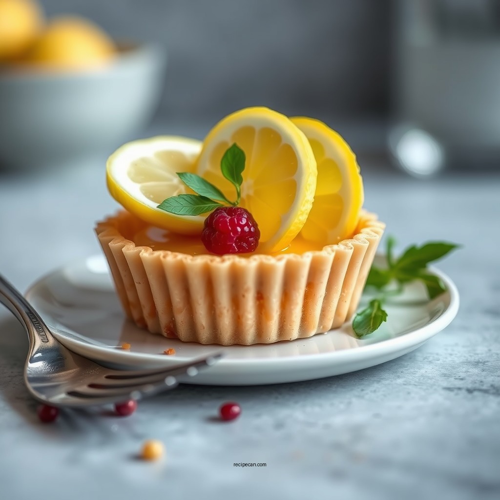 Ingredients You Will Need - mini lemon tart recipe