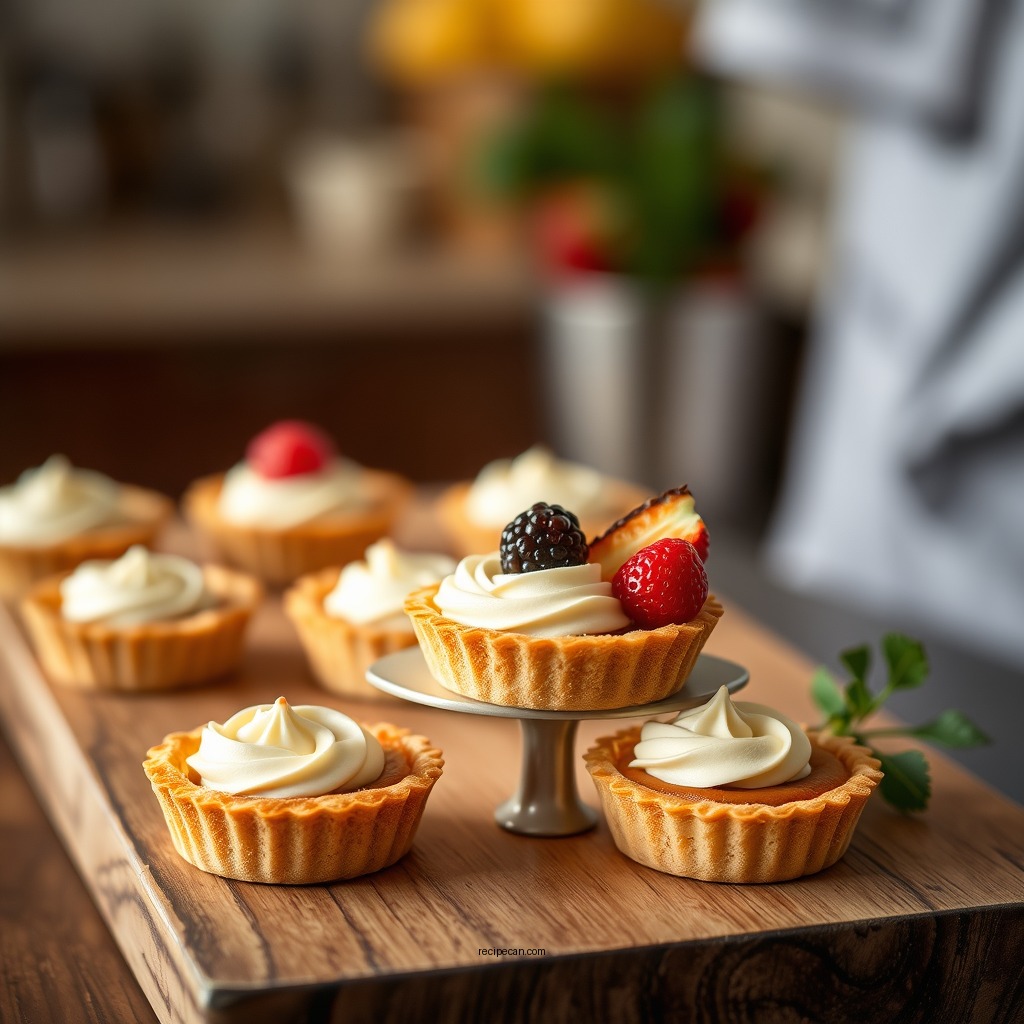 Sweet Mini Tart Recipes - mini tart recipes