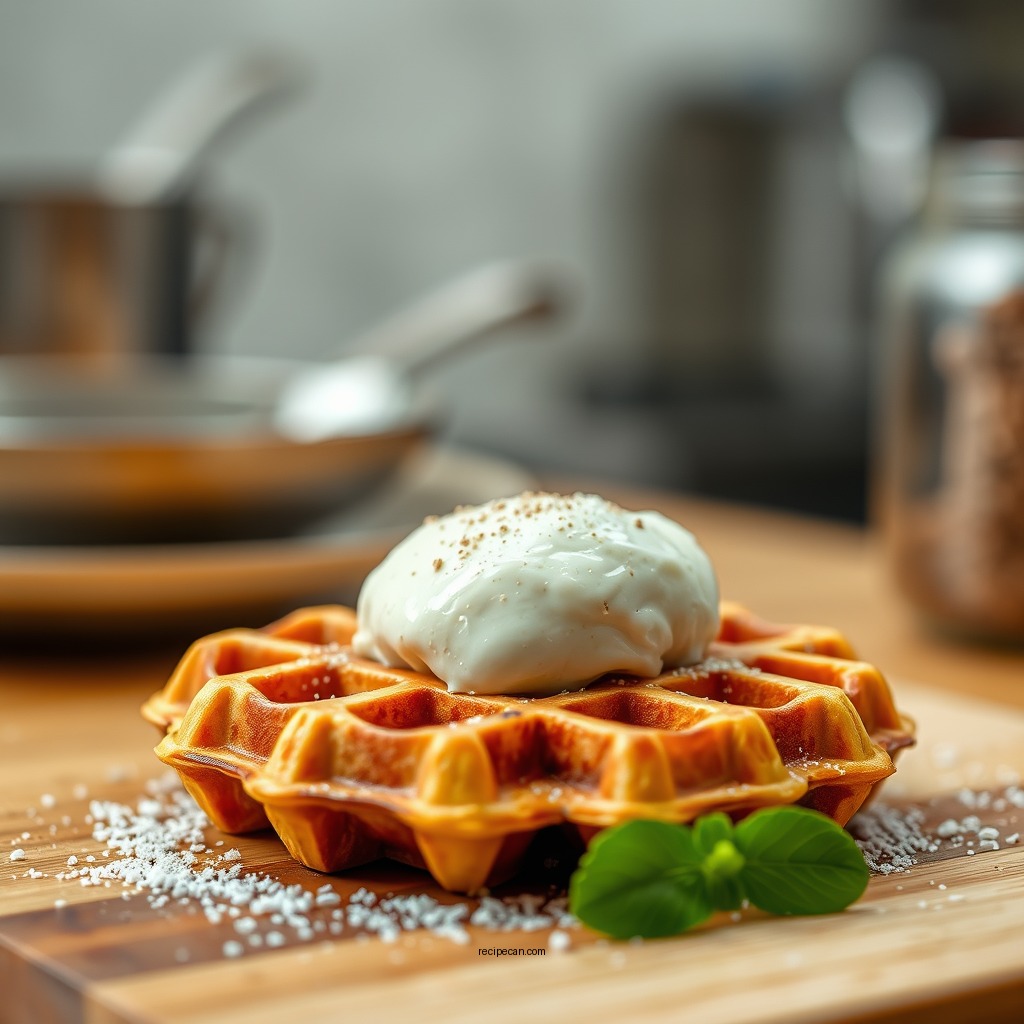 Cooking the Mini Waffles - mini waffles recipe