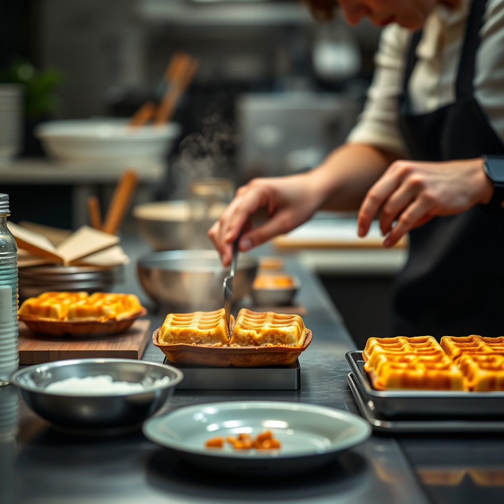 Easy Preparation Steps - mini waffles recipe
