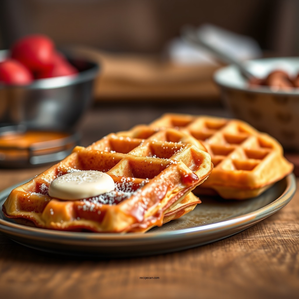 Ingredients You Will Need - mini waffles recipe