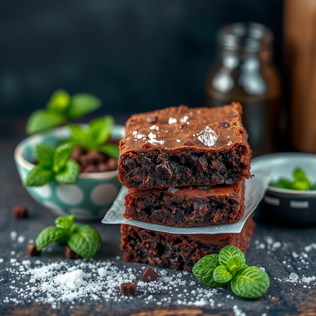 Ingredients You’ll Need - mint brownie recipe