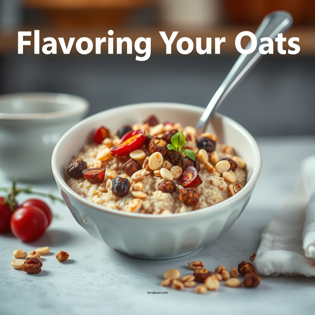 Flavoring Your Oats - morning oats recipe