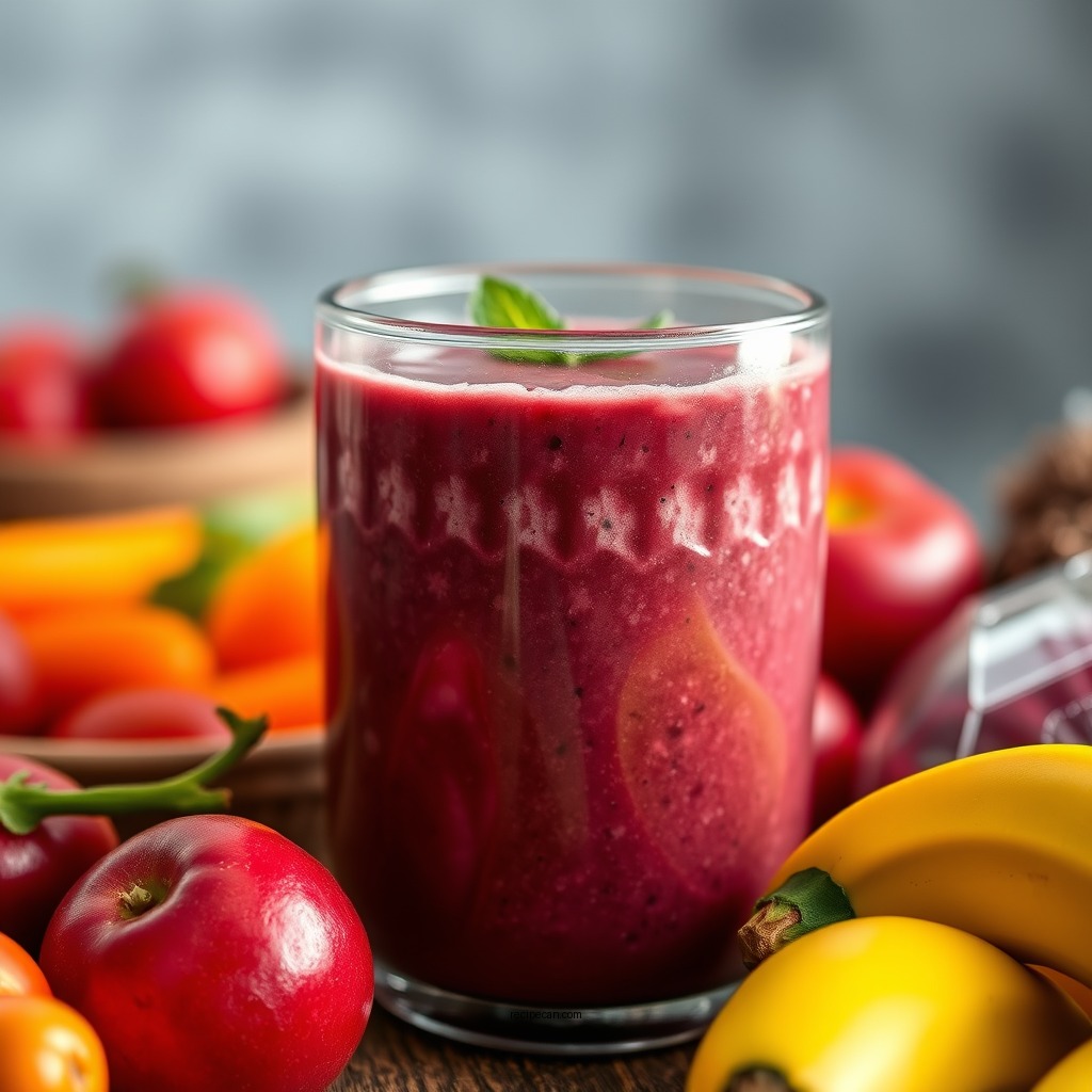 Selecting Fruits and Vegetables - morning smoothie recipe