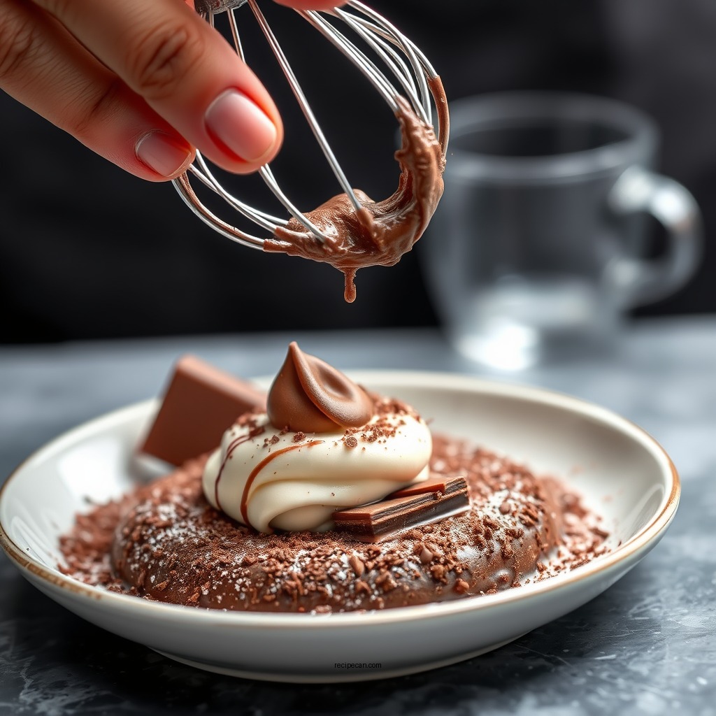 Mixing Techniques - mousse au chocolat recipe