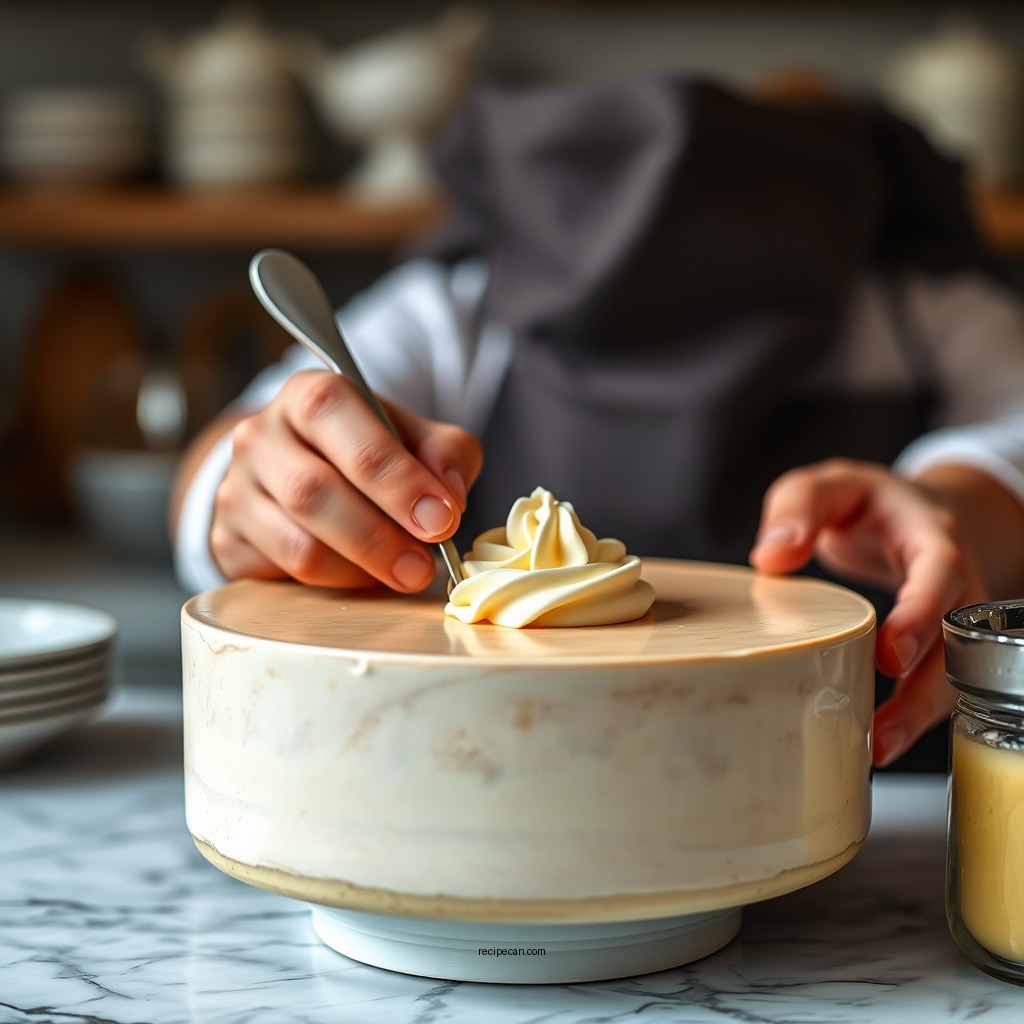 Step-by-Step Preparation - mousse cake recipe