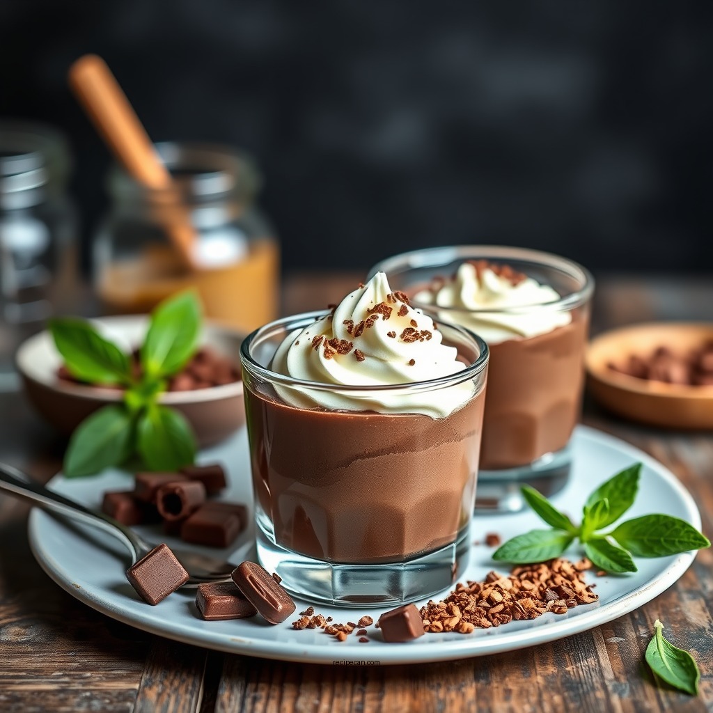 Key Ingredients for Chocolate Mousse - mousse chocolate recipe