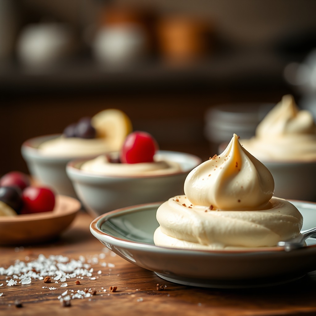 Flavor Variations - mousse recipe