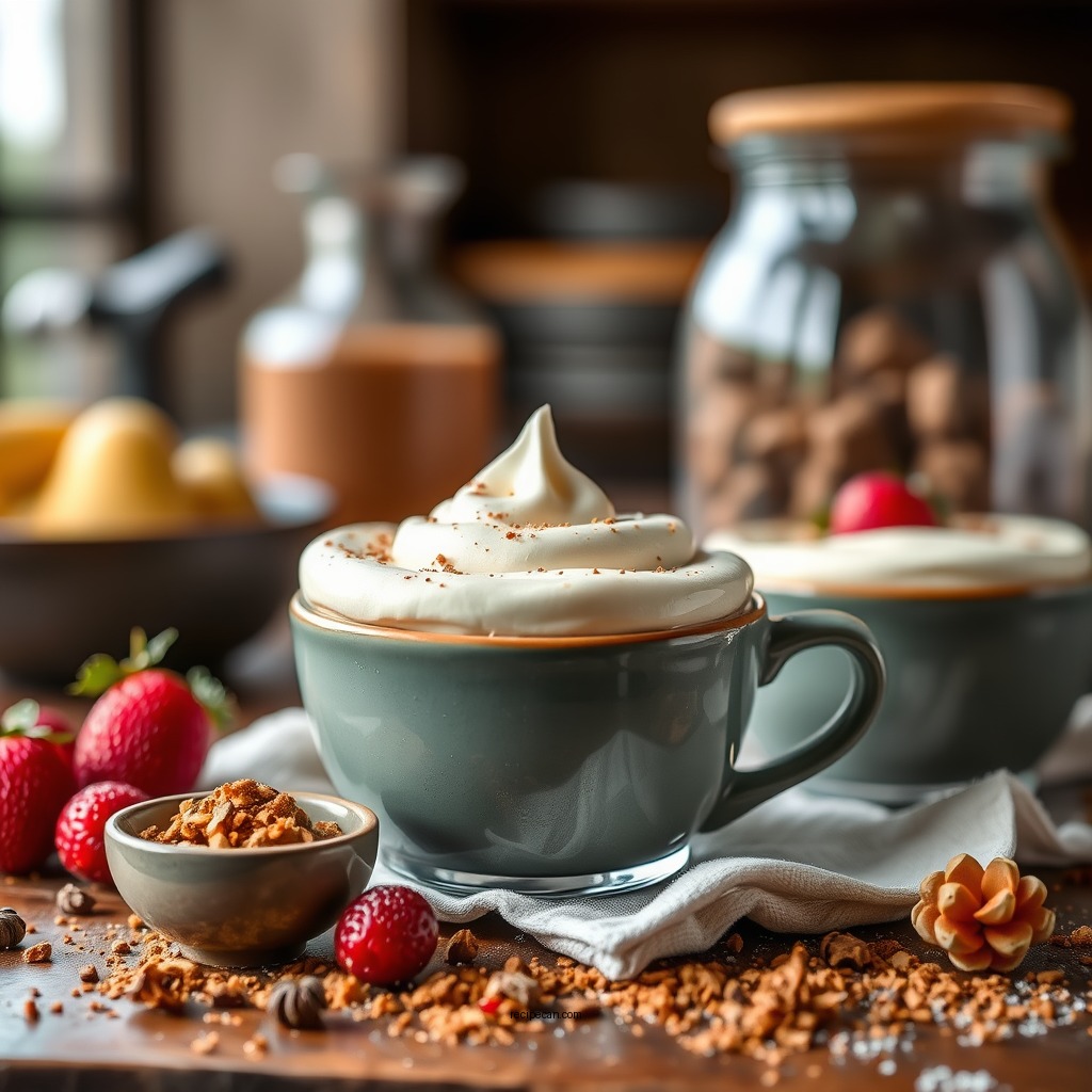 Key Ingredients for Eggless Mousse - mousse recipe no eggs