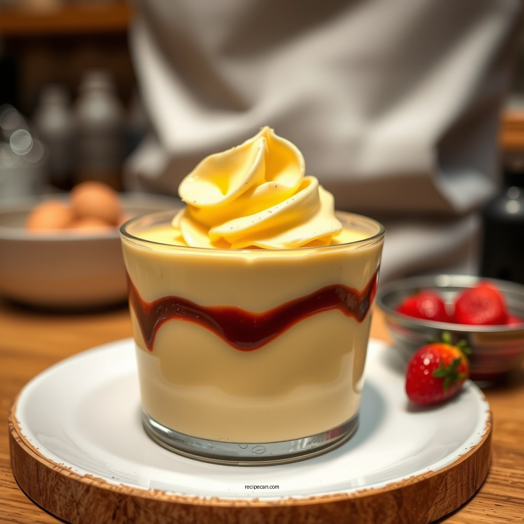 Preparing the Base - mousse recipe without eggs