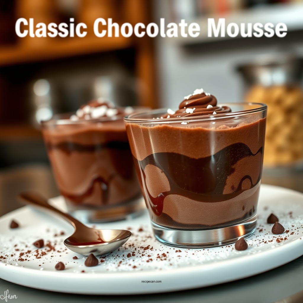 Classic Chocolate Mousse - mousse recipes