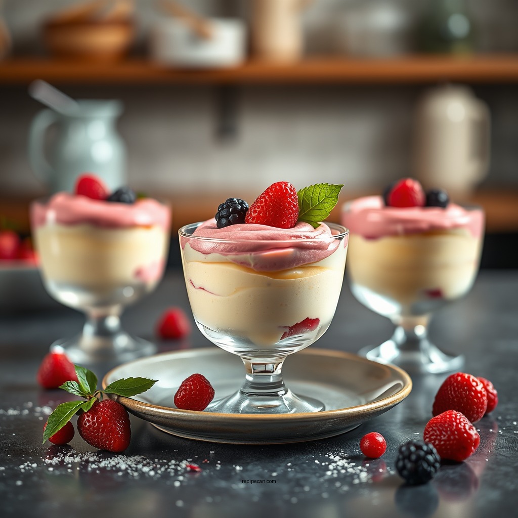 Fruity Mousse Variations - mousse recipes dessert