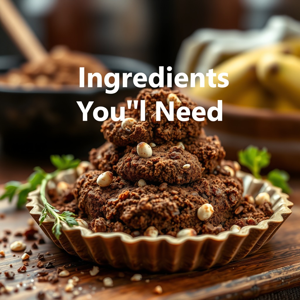 Ingredients You'll Need - mud pie recipe