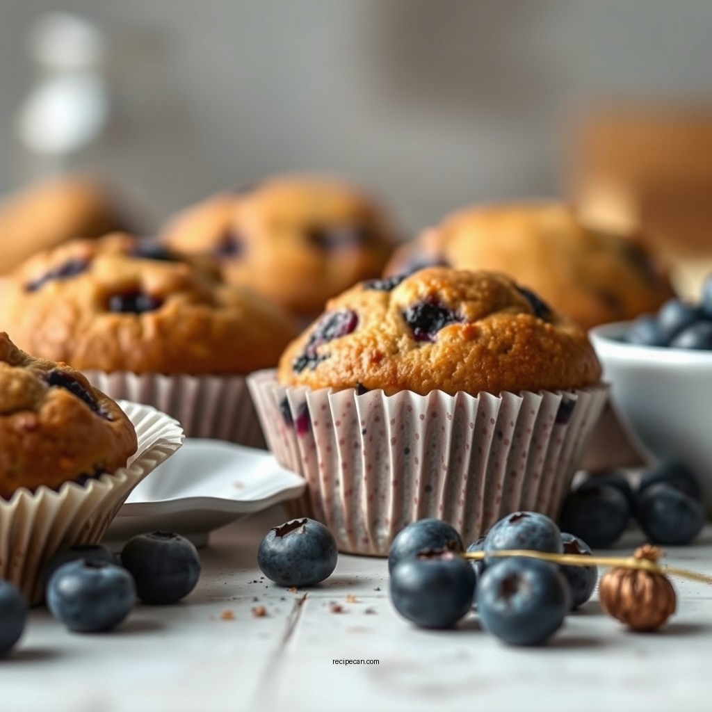 Blueberry Muffins Made Easy - muffin recipes easy