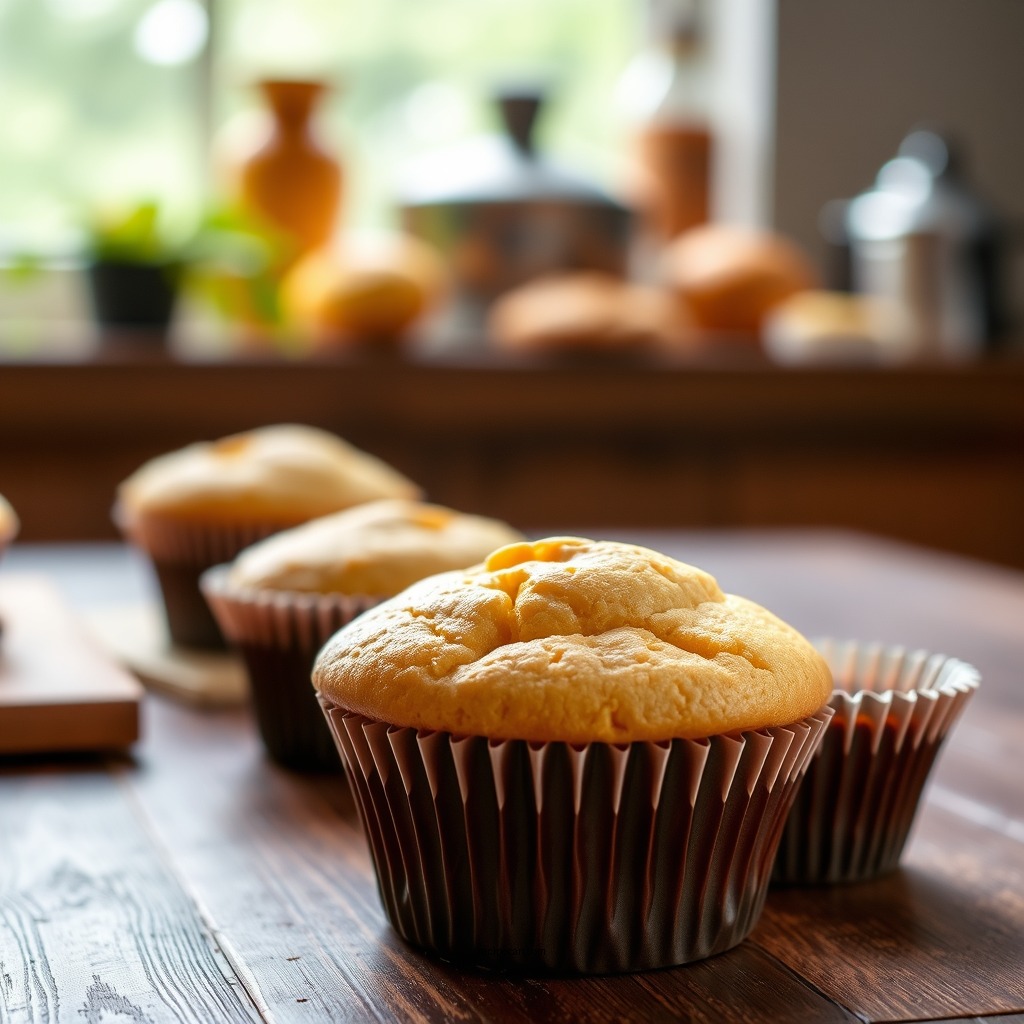 Classic Vanilla Muffins - muffin recipes easy