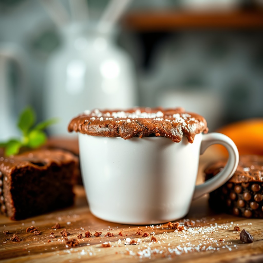 Microwave Cooking Tips - mug brownie recipe