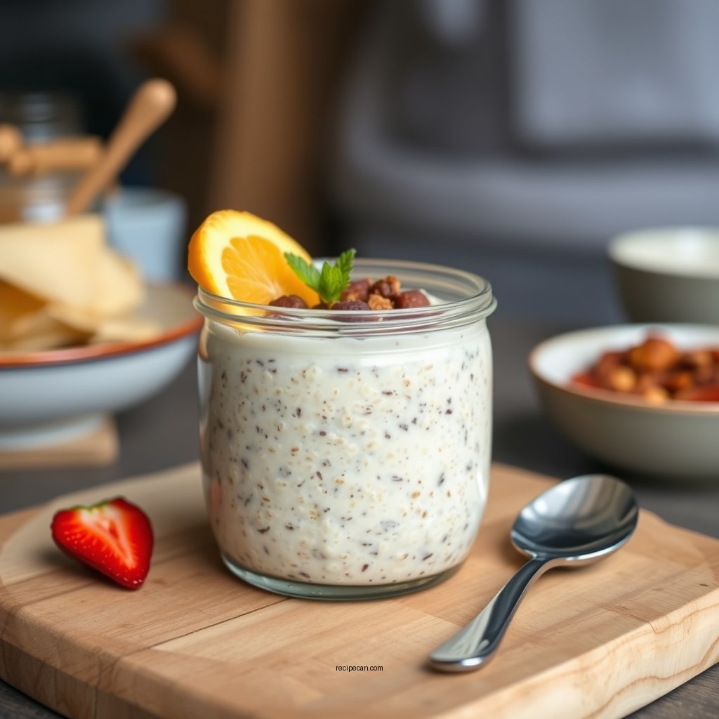 Basic Mush Overnight Oats Recipe - mush overnight oats recipe