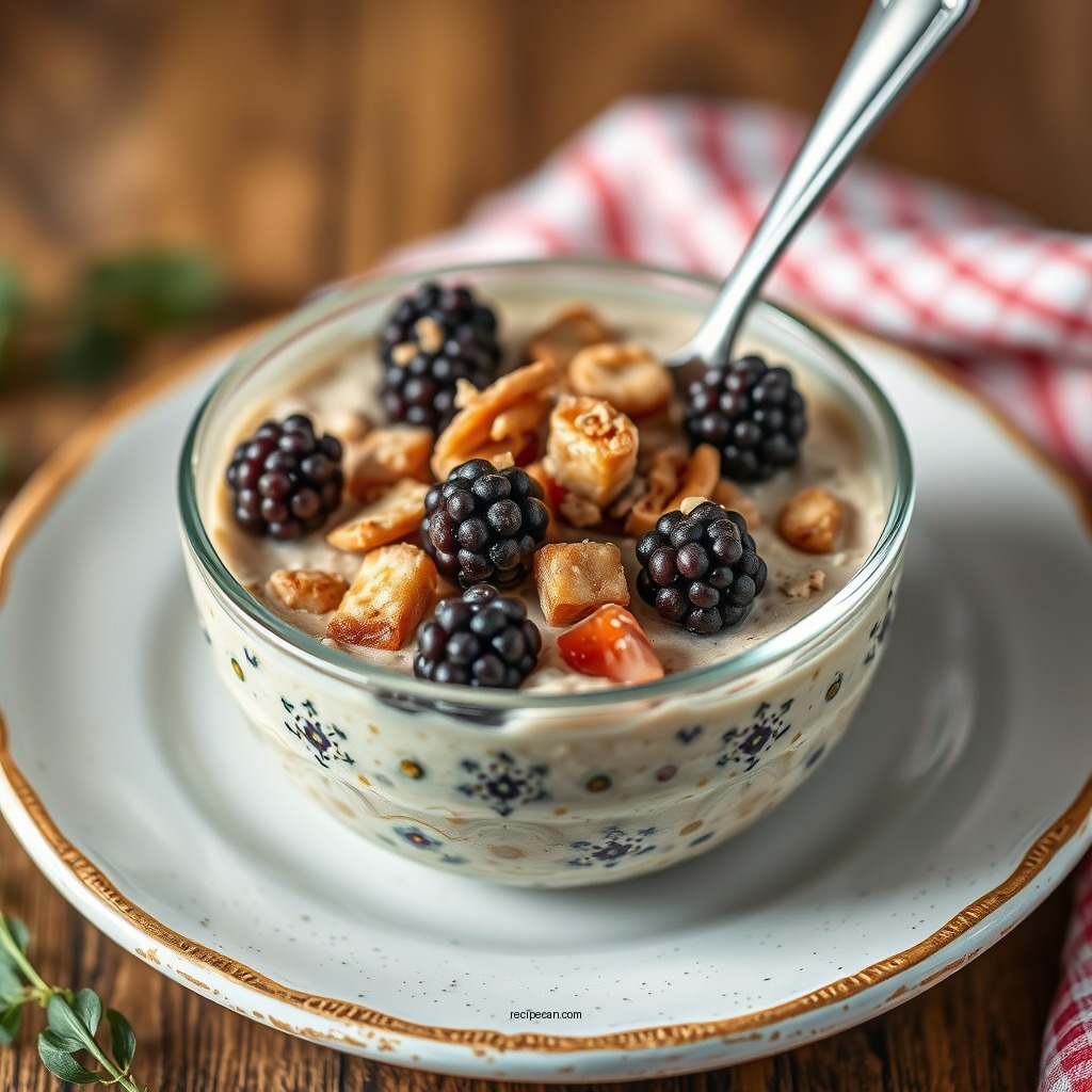 Customization Ideas - mush overnight oats recipe