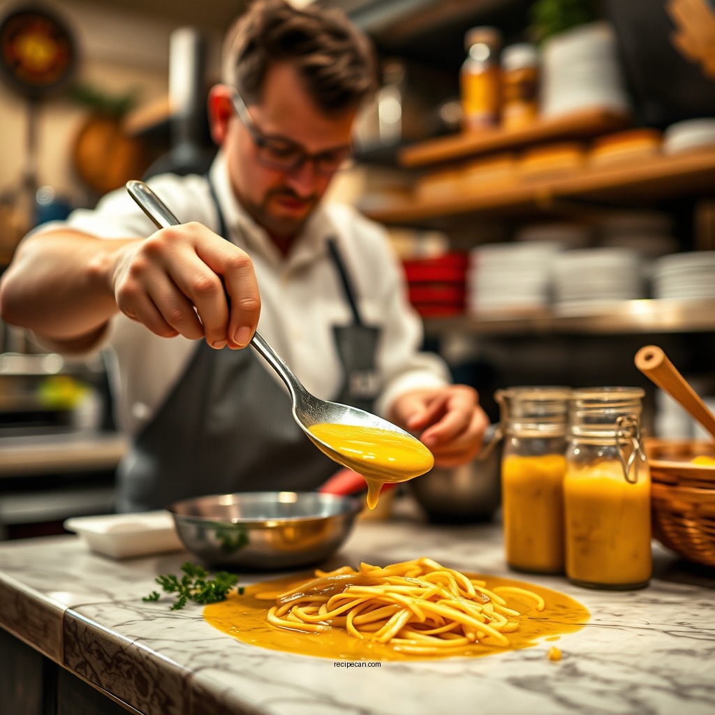 Step-by-Step Preparation - mustard sauce recipe