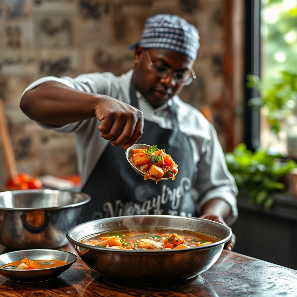 Preparation Steps - nigeria vegetable soup recipe