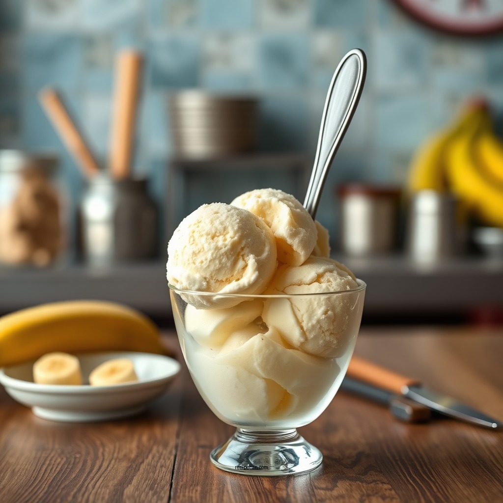 Classic Banana Ice Cream Recipe - ninja creami banana ice cream recipes