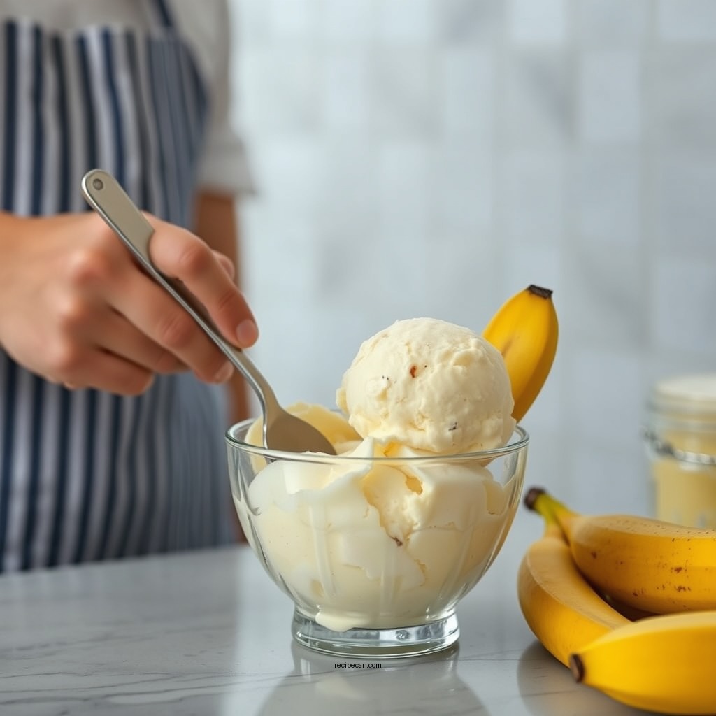 Preparing the Bananas - ninja creami banana ice cream recipe