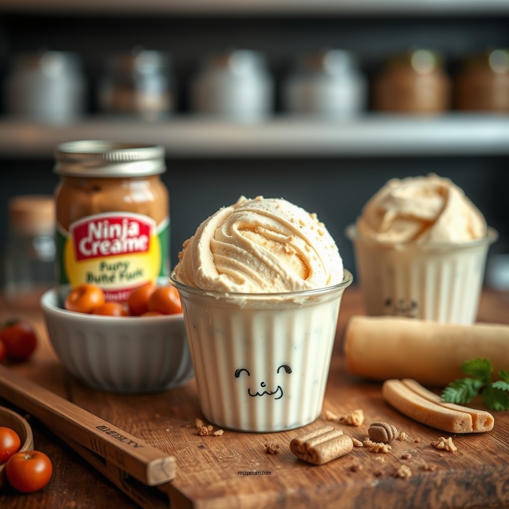 Ingredients You'll Need - ninja creami peanut butter ice cream recipe