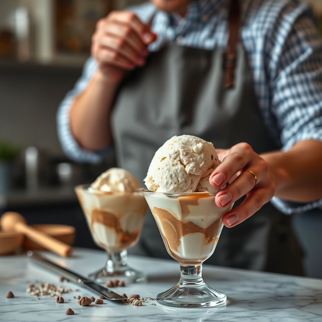 Step-by-Step Instructions - no egg coffee ice cream recipe