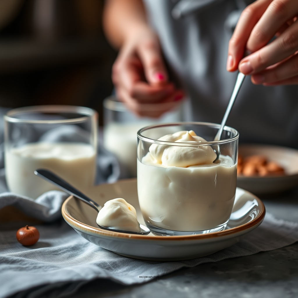 Vanilla Coconut Pudding - no egg pudding recipes