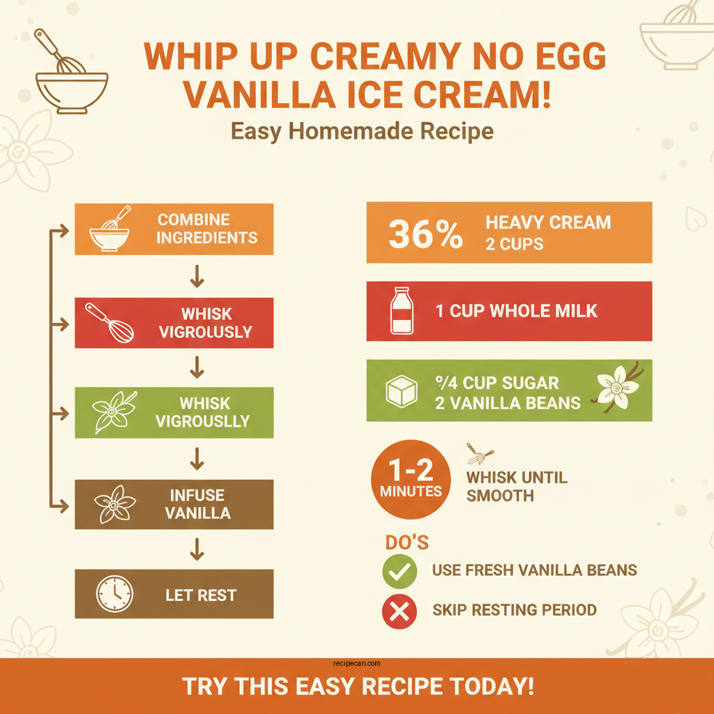 no egg vanilla bean ice cream recipe - Data Infographic and Statistics