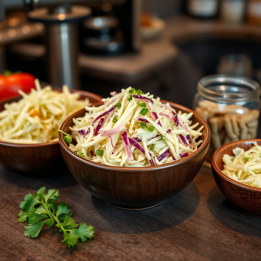 Classic Vinegar-Based Coleslaw - non mayo coleslaw recipes