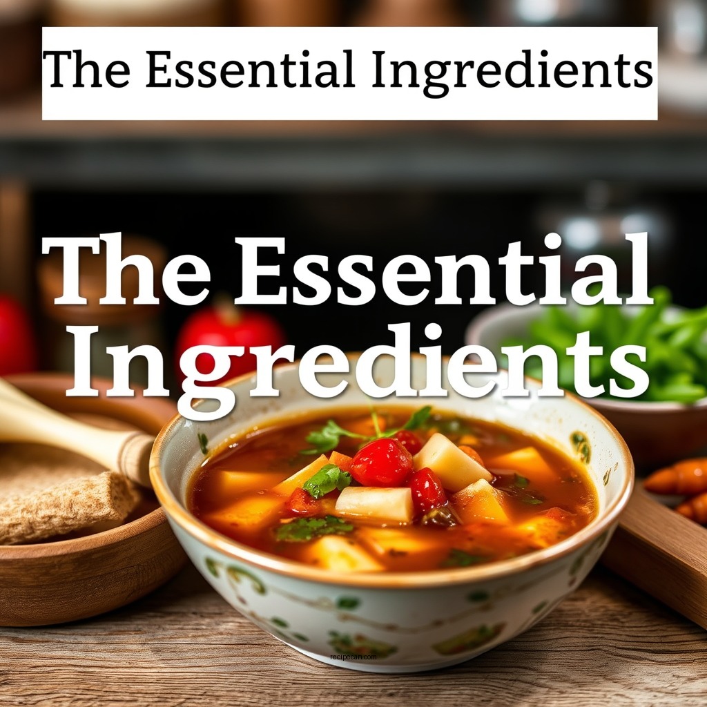 The Essential Ingredients - nonna's minestrone soup recipe