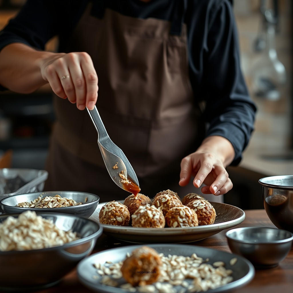 Step-by-Step Instructions - oat ball recipe