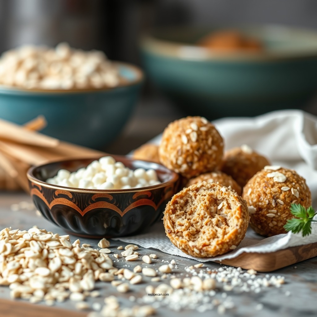 Ingredients You’ll Need - oat balls recipe
