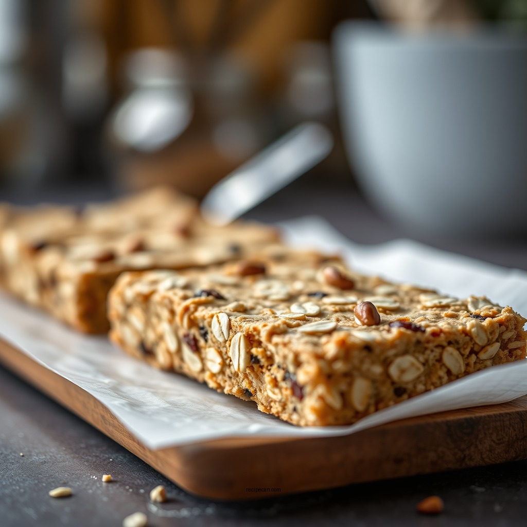 Baking Instructions - oat bar recipe