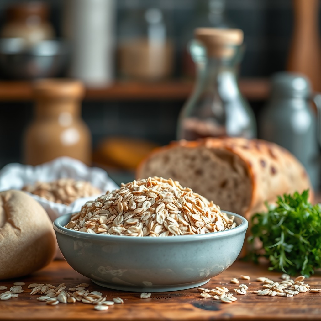Ingredients You'll Need - oat bread recipe