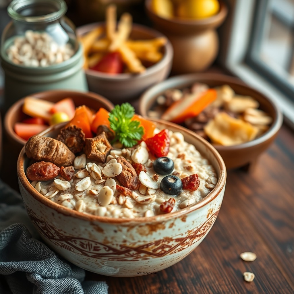 Hearty Oatmeal Bowls - oat breakfast recipes